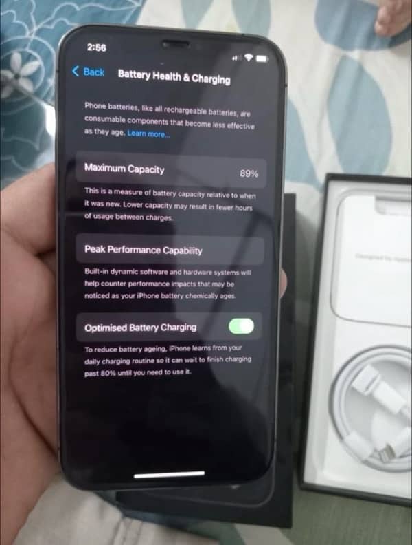 iphone 12 pro 128 gb dual PTA approved 7