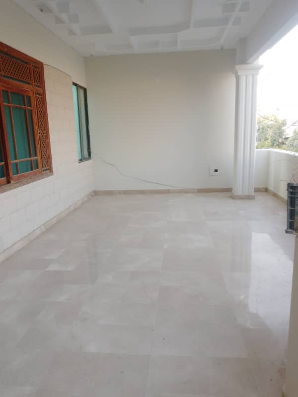 1st floor with roof portion Ava for rent in Johar 14