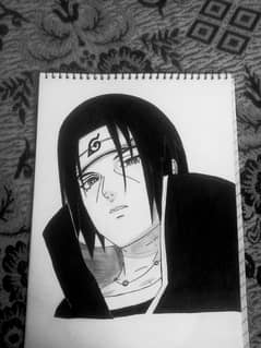 hand made Itachi Uchiha Anime Sketch