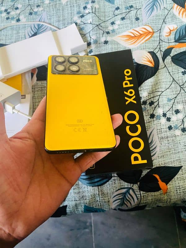 POCO X6 PRO 12 +8GB RAM 512 GB DEMENSITY 8300ULTRA 6