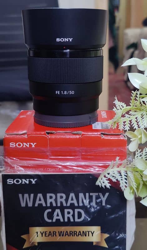 sony 50mm 1.8 full frame Lens 0