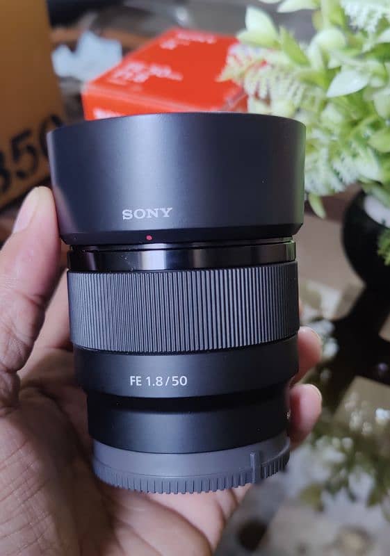 sony 50mm 1.8 full frame Lens 1