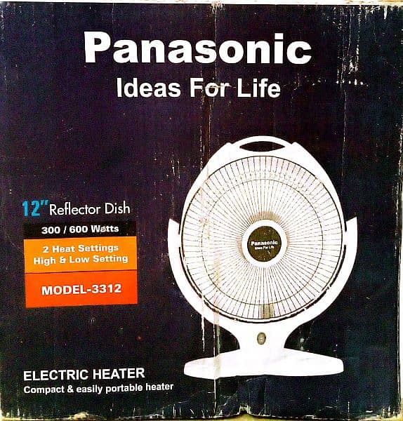 300 Watt/600 Watt electric heater 2