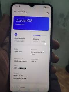 one plus N3000 64Gb ram 4.4