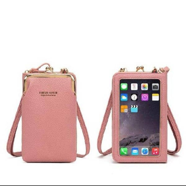 Stylish bag with touch screen 0