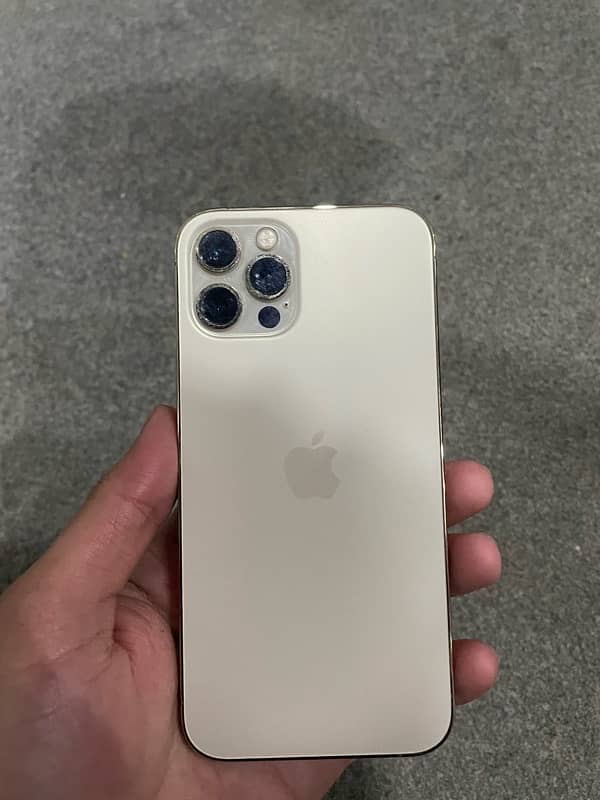 iphone 12 pro 256 gb non pta gold waterpack 0