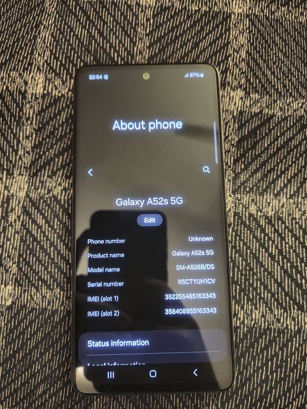 Samsung Galaxy A52s 5G for Sale 1