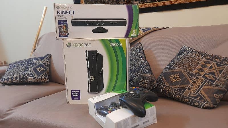 xbox 360 + kinect 0