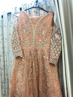 Formal ready to wear brand new long frock by Akbar Aslam