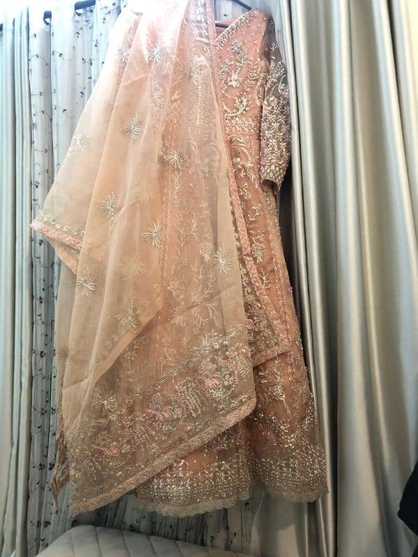 Formal ready to wear brand new long frock by Akbar Aslam 6