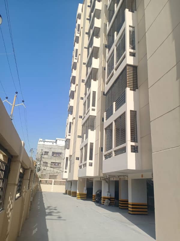 BRAND NEW 4 BED-DD FLAT AVAILABLE FOR RENT IN BOUNDARY WALL PROJECT KINGS PRESIDENCY NEAR MUNAWAR CHOWRANGI GULISTAN-E-JAUHAR 20