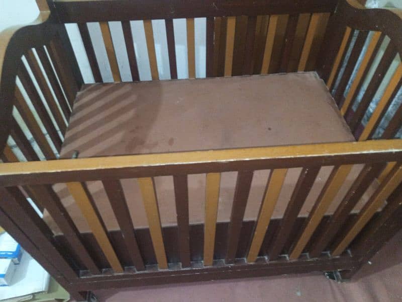 Wooden Baby Cot 5