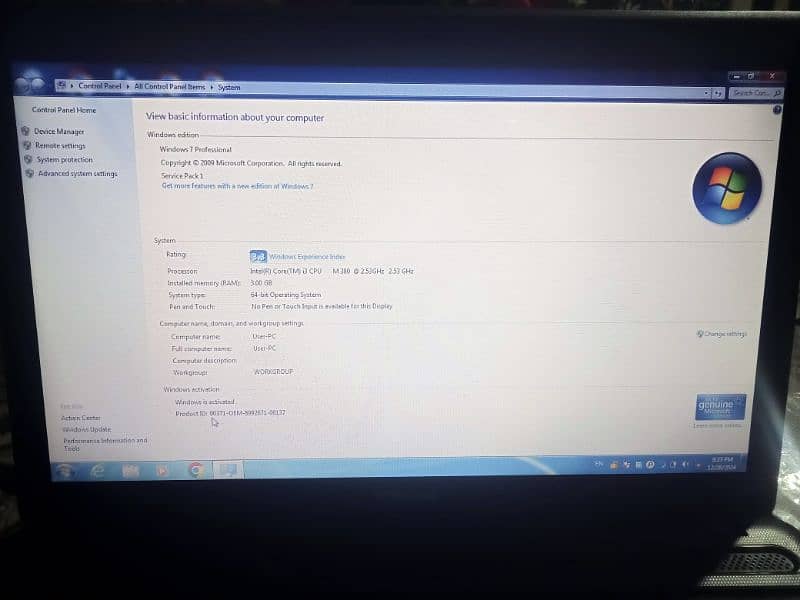 Toshiba laptop i3 3gb Ram 500gb Hard New Condition 4