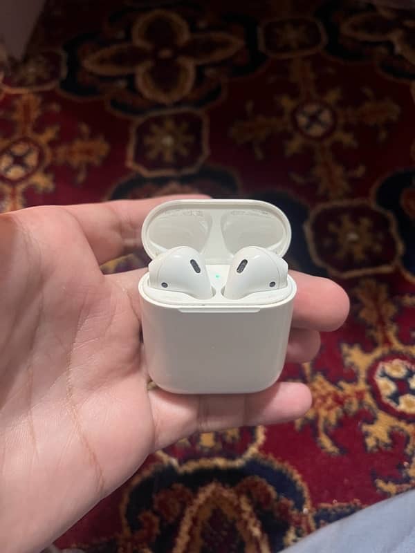 Original Apple Airpods 2, Used but in good condition! price negotiable 2