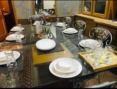 8 seater dining table