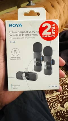 Boya Dual Wireless Mic New for sale