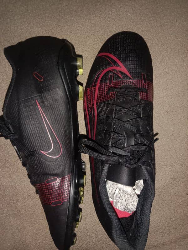 football shoes, Nike mercurial Superfly, Adidas x,puma stud & griper 12