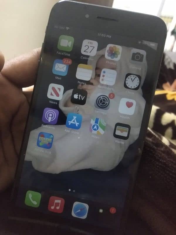 iphone 7 plus 128 GB non pta 0