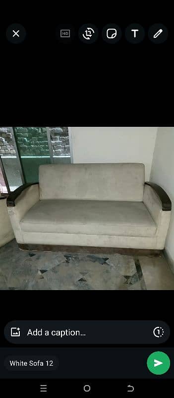 Off white Sofa 0