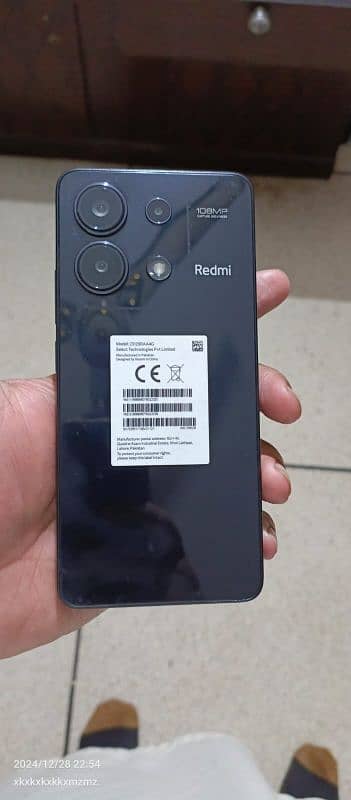 Redmi note 13 midnight black 8gb 256gb 6