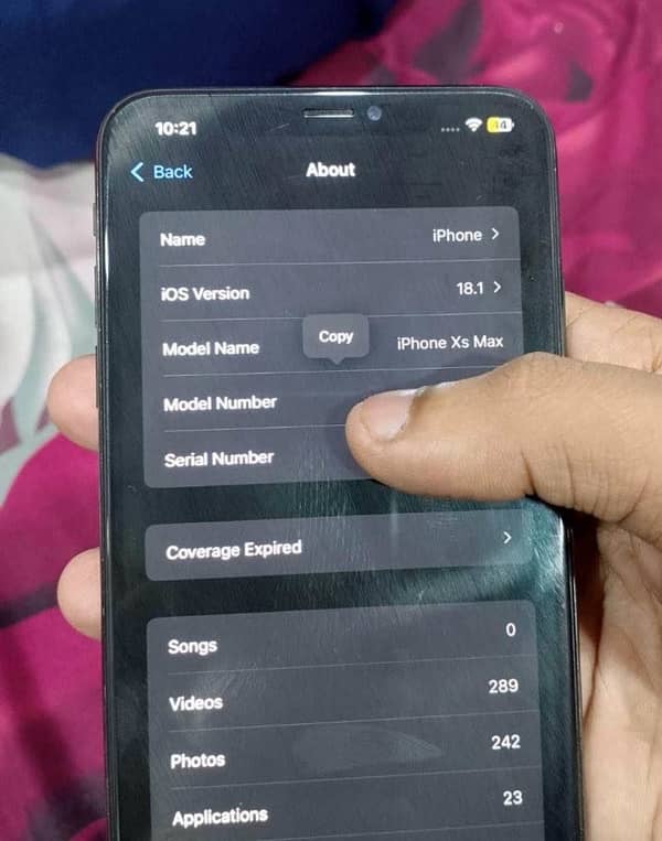 IPhone XS Max Factory Unlock 4