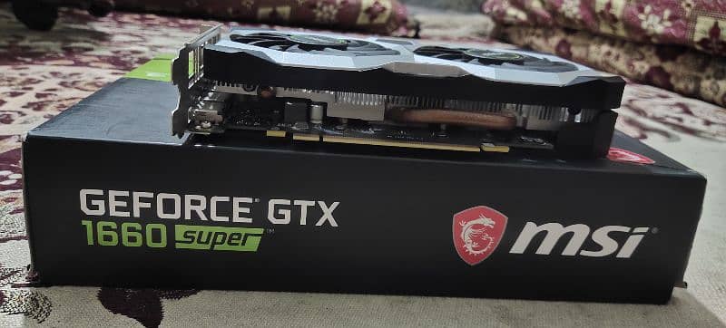 MSI GeForce GTX 1660 SUPER 6GB DDR6  OC Edition Graphics Card 5