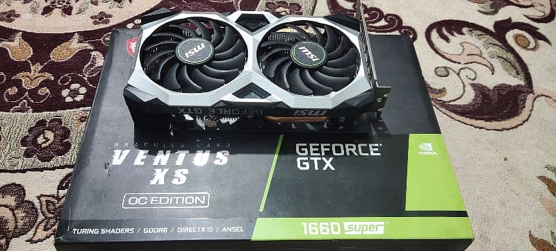 MSI GeForce GTX 1660 SUPER 6GB DDR6  OC Edition Graphics Card 7