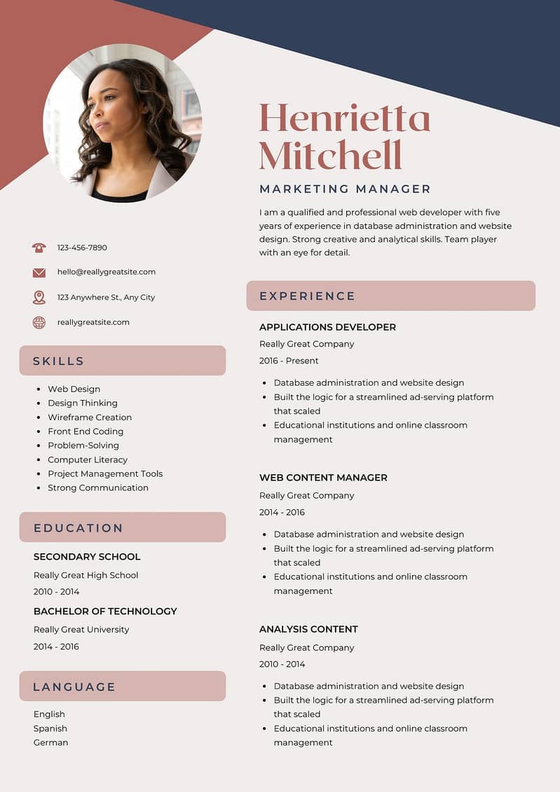 Making CV and Resume 2