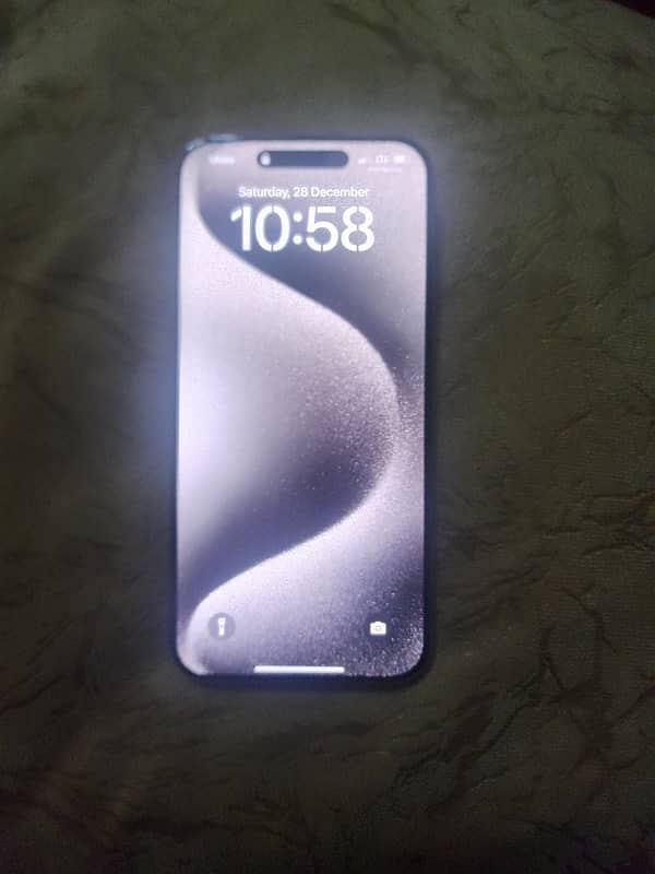 iPhone 15 pro max 256gb non pta 99% health 0