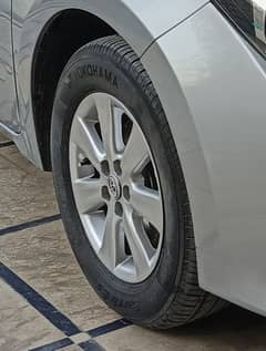 Altis Rims & 2022 Yokohama BlueEarth 205/65/15 in Excellent condition