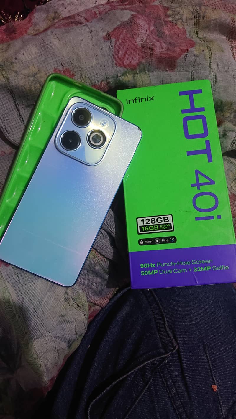 Infinix Hot 40i 8gb/128gb Memory with Original Box 2