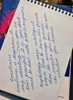 handwriting assignment work