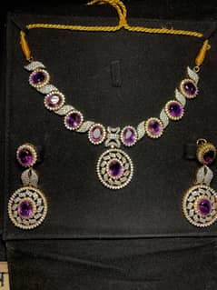 Very Outclass Necklace set of Natural Amethyst