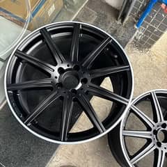 Multiflower 18 inch Alloy rims with tyres urgent sale