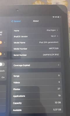 Apple iPad gen 6