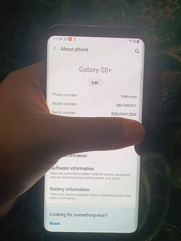 Samsung S8+ ( Urgent Sale ) 8