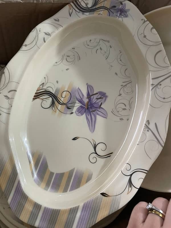 melamine dinner set not used 1