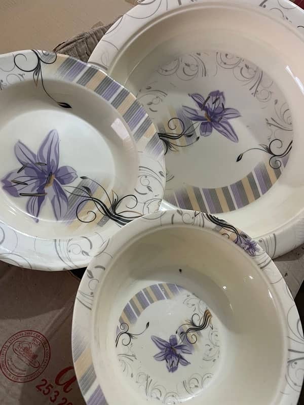 melamine dinner set not used 3