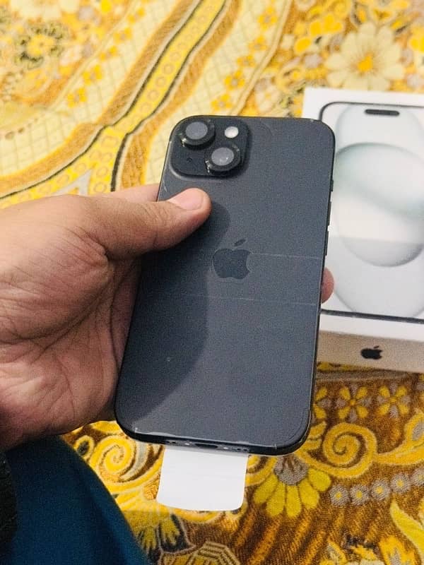 I phone 15 128gb black 0