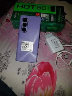 infinix hot50pro+with all accessories