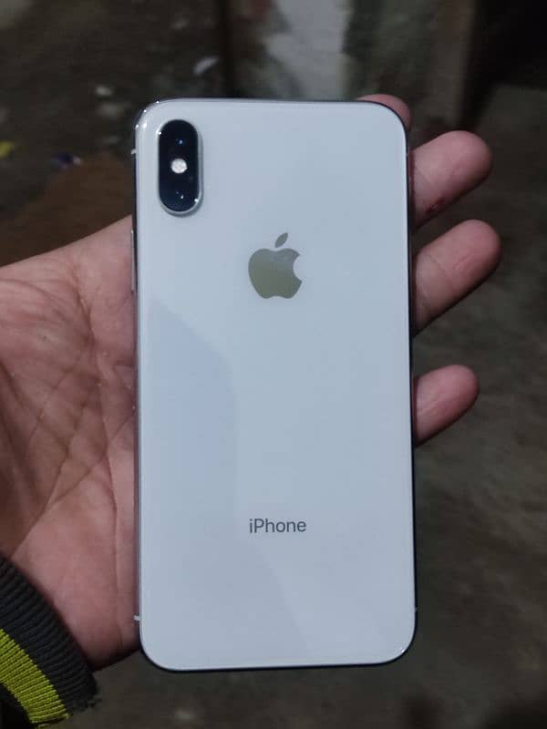 iPhone x white colour pta water pack 64gb 0