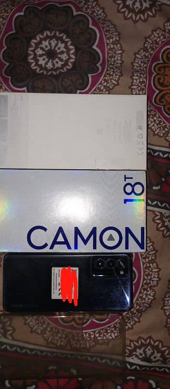 TECCNO CAMON 18T ALL OK SEALED SET PTA APPROVED 4+3/128 1