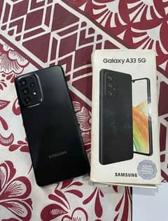 Samsung a33 5g 8 128 gb official pta proof dual sim