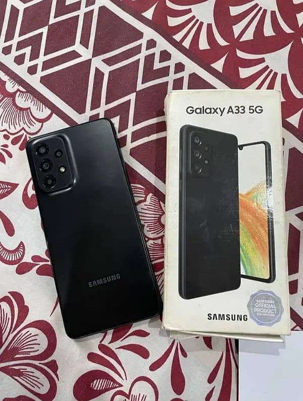 Samsung a33 5g 8 128 gb official pta proof dual sim 0