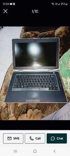 Dell Laptop 6430 All ok 4 hours battery 3rd Gen ssd 128gb