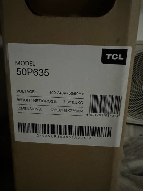 TCL 50inch 4K UHD LED TV for sale 3