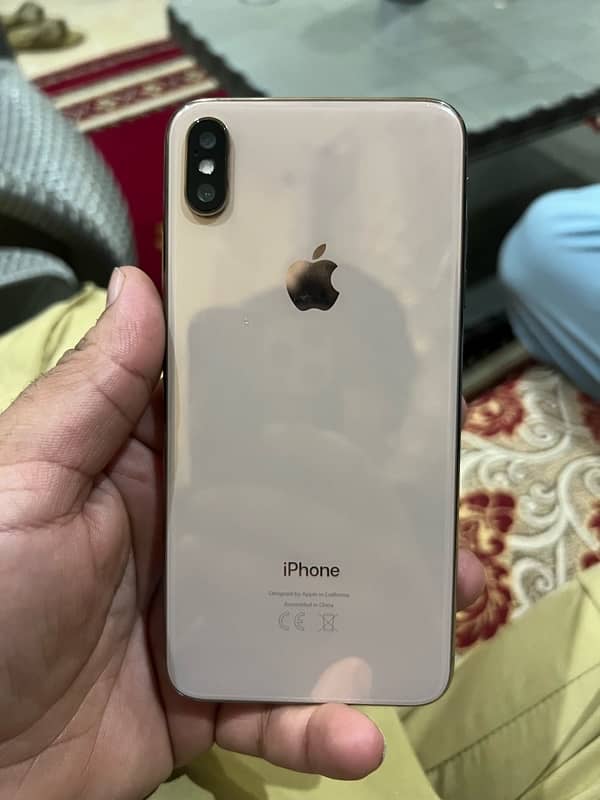 iPhone XS Max 256 gb gold colour for sale 4