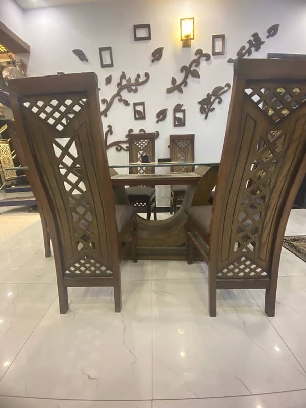 Wooden 6 seater Dining Table 3