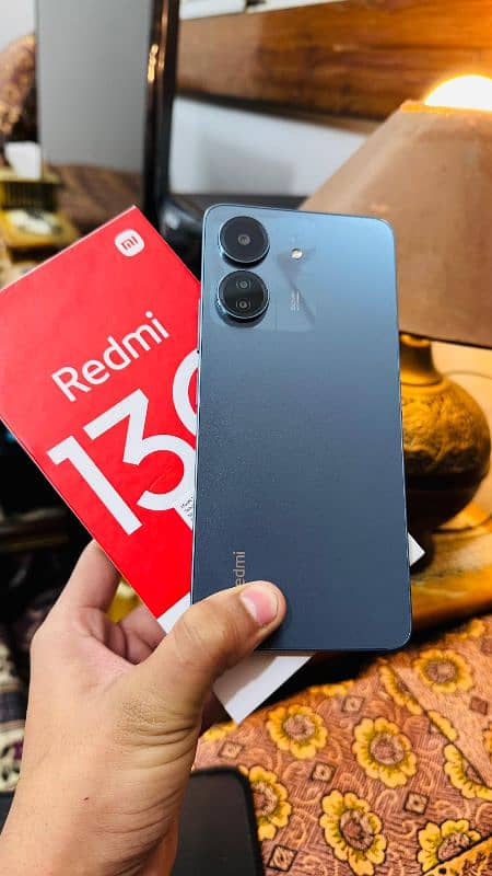 redmi 13c 10/10 condition 6/128 6 months warranty 0