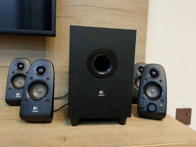 Logitech 5.1 home theater system available 2